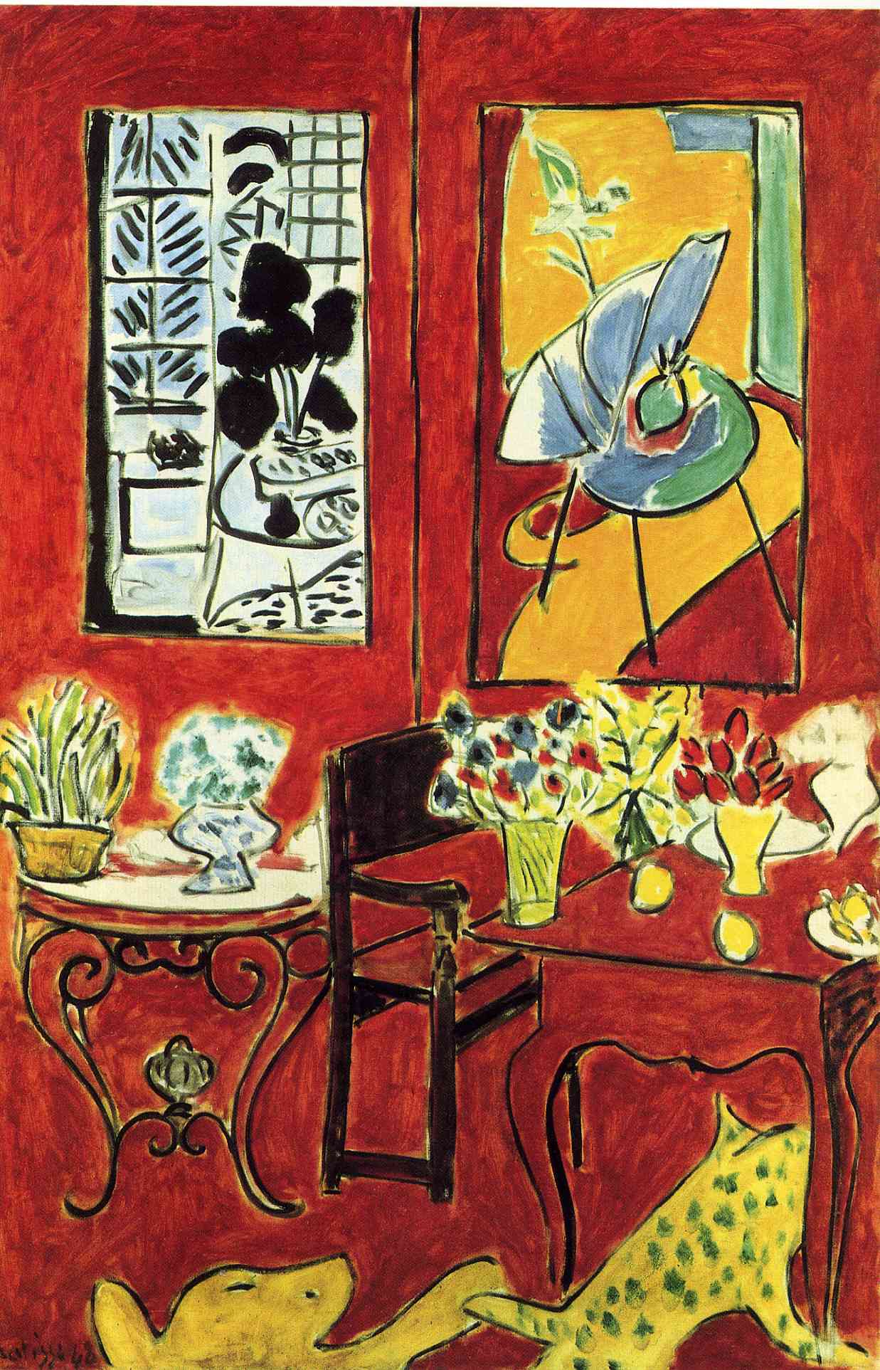Henri Matisse - Large Red Interior 1948